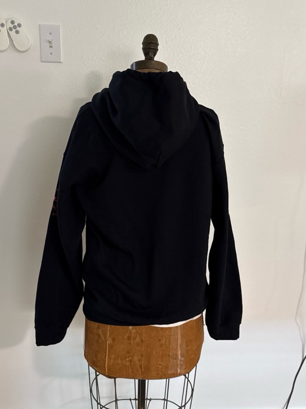 NWT Grunt Style Black 'Support Serve' Patriotic Hoodie Sizes S, M , XL & XXL - Picture 3 of 8